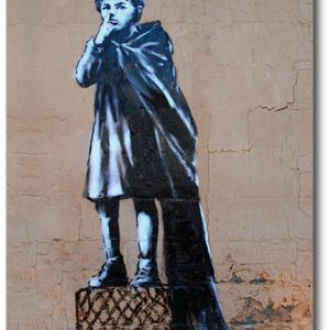 Liberty Nose Pick - Banksy Greeting Card