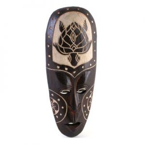 Tribal Face Mask / Wall Hanging – 30 cm Tall
