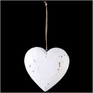 Wooden hanging heart – Large