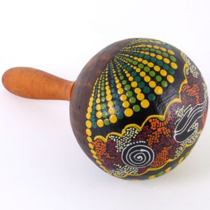 Hand decorated Coconut Maracas