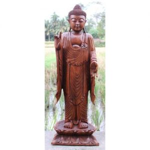 107cm standing buddha ferailles.co.uk