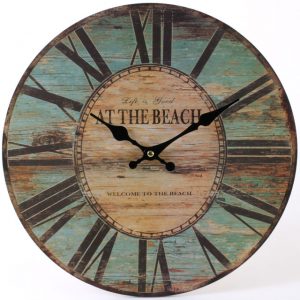 Beach Clock. ferailles.co.uk