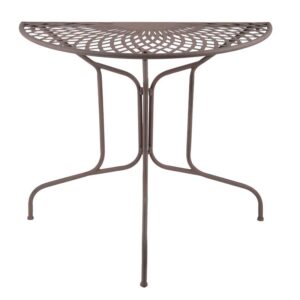 Classic English Style Half Moon Garden Table