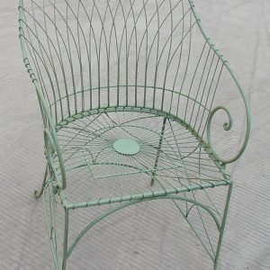 Grandad Antibe Armchair Dining Chairs Pale Green