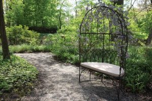 Metal Garden Arbour Bench Seat