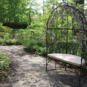 Metal Garden Arbour Bench Seat