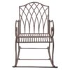 Metal Garden Rocking Armchair