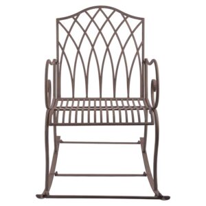 Metal Garden Rocking Armchair