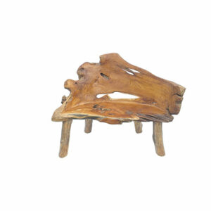 No two teak root benches are the same