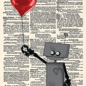 Robot Love Card