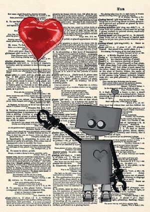 Robot Love Card