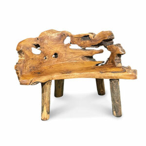 Teak Root Bench - Small