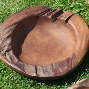 Teak Root Bowl - Small. 30 cm dia