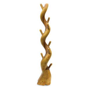 Teak Root Single Coat Stand Tree