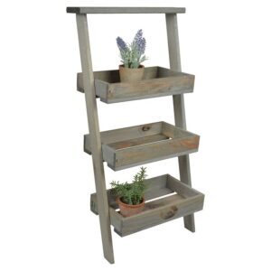 3 Tier Lean to - Wooden Garden Planter