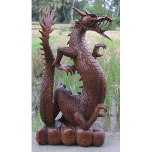 Standing Mythical Dragon XL 80cm Tall