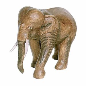 Standing Walking Elephant 27cm Large