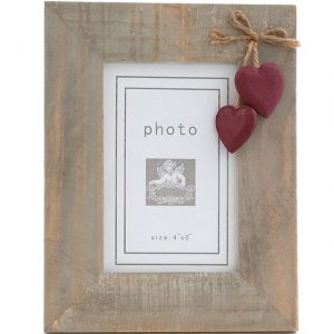 Photo Frame. Red Hearts.