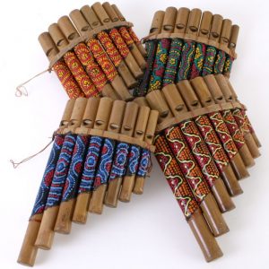 Handpainted Panpipes - Large