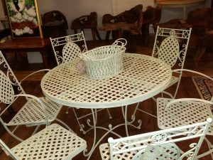 9 Piece Cream Lattice SET - includes baskets - includes FREE UK P&P