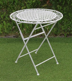 70cm-diameter-white-fret-metal-folding-table