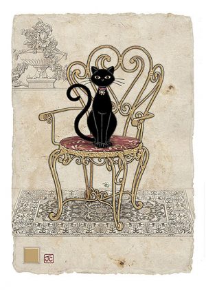 chair-cat-greeting-card