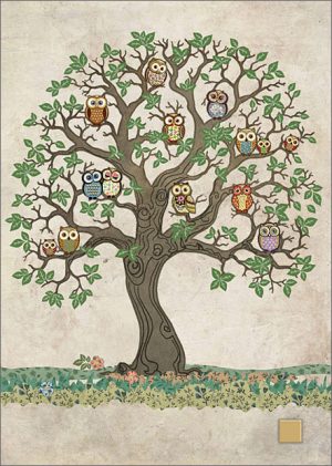owl-oak-greeting-card