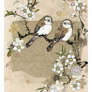 two-white-birds-greeting-card