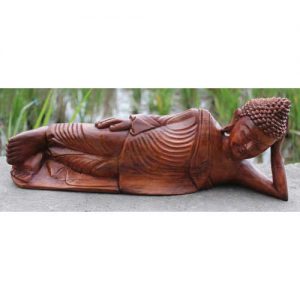 handcarved-wooden-lying-down-buddha