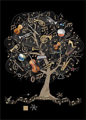 music-tree-jewels-bug-art-cards