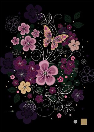 pink-flowers-jewels-bug-art-cards