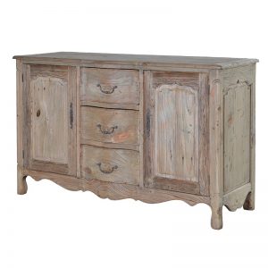 Colonial Pine 2 Door 3 Drawer Sideboard