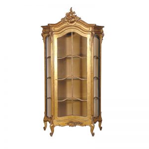 Versailles Glazed Display Cabinet. Unit