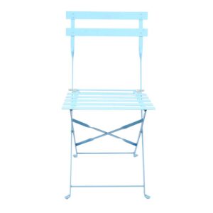 Blue bistro chair