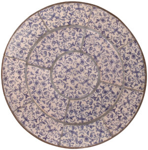 Blue & White Ceramic Table Top
