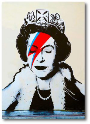 Lizzie Stardust - Banksy Greeting Card