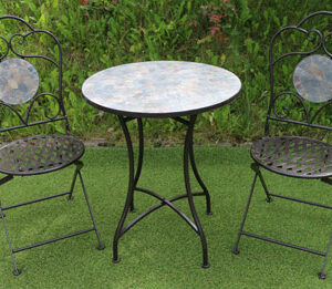 Mosaic Patio Garden Table Chair SET