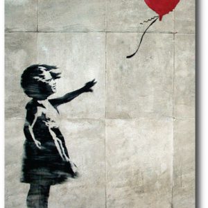 Original Balloon Girl - Banksy Greeting Card