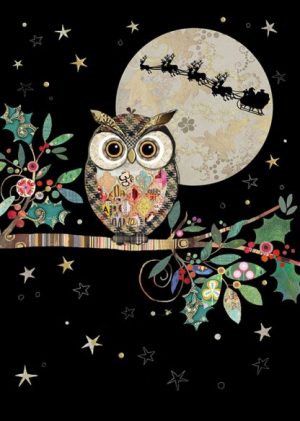 Chrismas Owl - MC049 by Bug Art