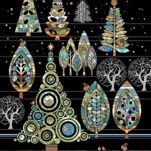 Christmas Forest - Bug Art Card