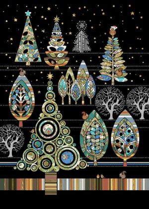 Christmas Forest - Bug Art Card
