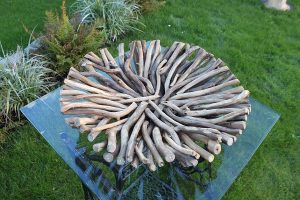 Driftwood Round Bowl. Natural