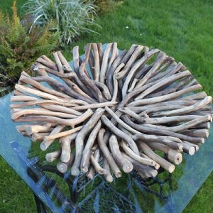 Driftwood Round Bowl. Natural