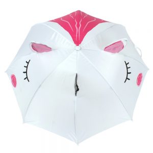 Above the unicorn umbrella