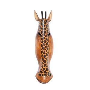 Giraffe Wooden Wall Mask - 80cm