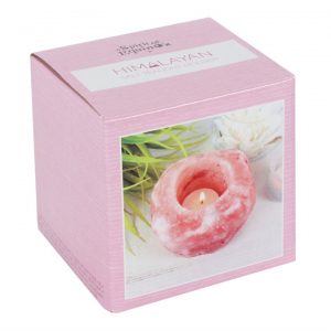 Single Salt Candle Holder Gift Boxed