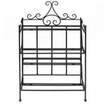 2 Tier Folding Metal Shoe Rack