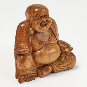 Chinese Lucky Laughing Buddha 15 cm Tall