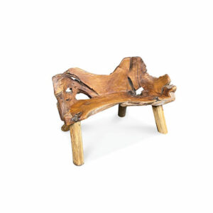 Garden Bench Hand carved in Teak Root