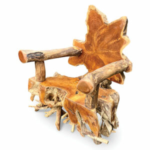 Grand Teak Root Armchair